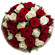 букет из красных и белых роз. Ямайка